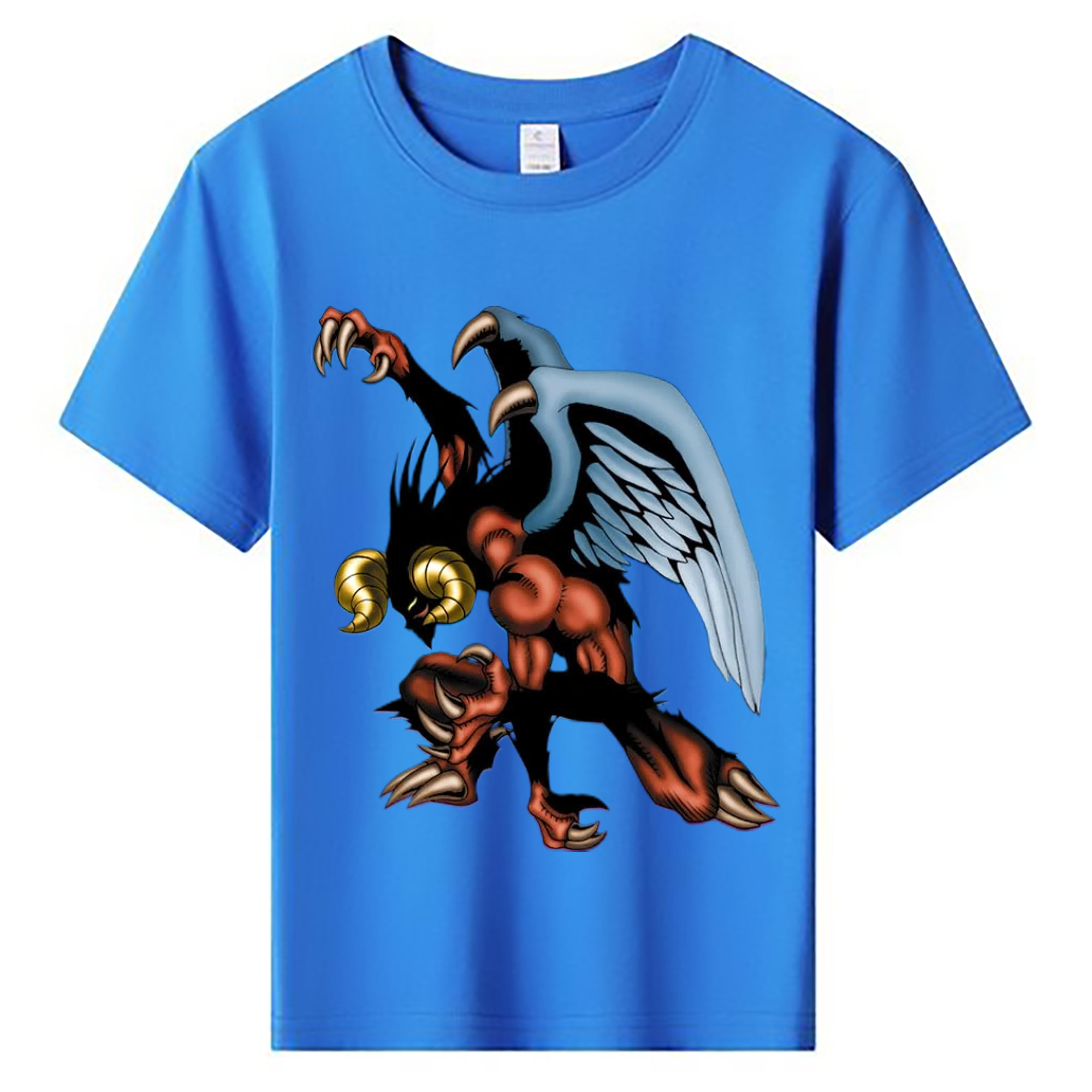 （画像用） 遊☆戯☆王 Yu-Gi-Oh! 綿100％キッズTシャツ（フロントプリント）